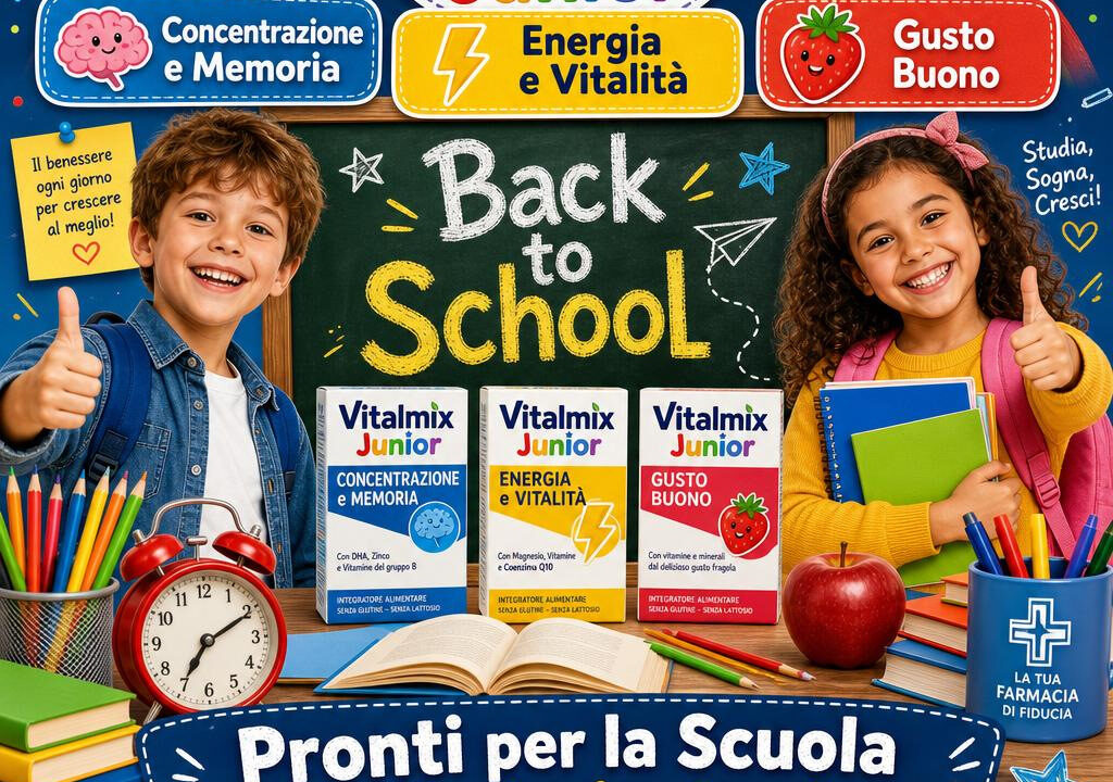 Back to School con Vitalmix Junior